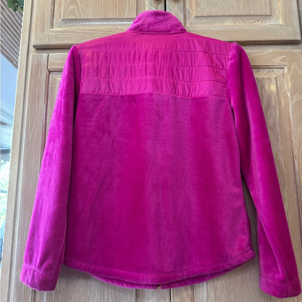 Like new, Lilly Pulitzer Raspberry jacket size S , worn once! - Picture 2 of 4